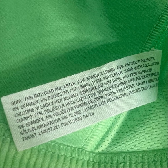 all in motion sculpt high support zip front sports bra 34DD - Picture 11 of 11